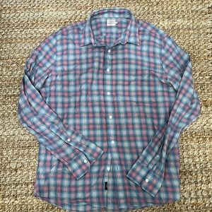 FAHERTY Men’s Plaid Button Down